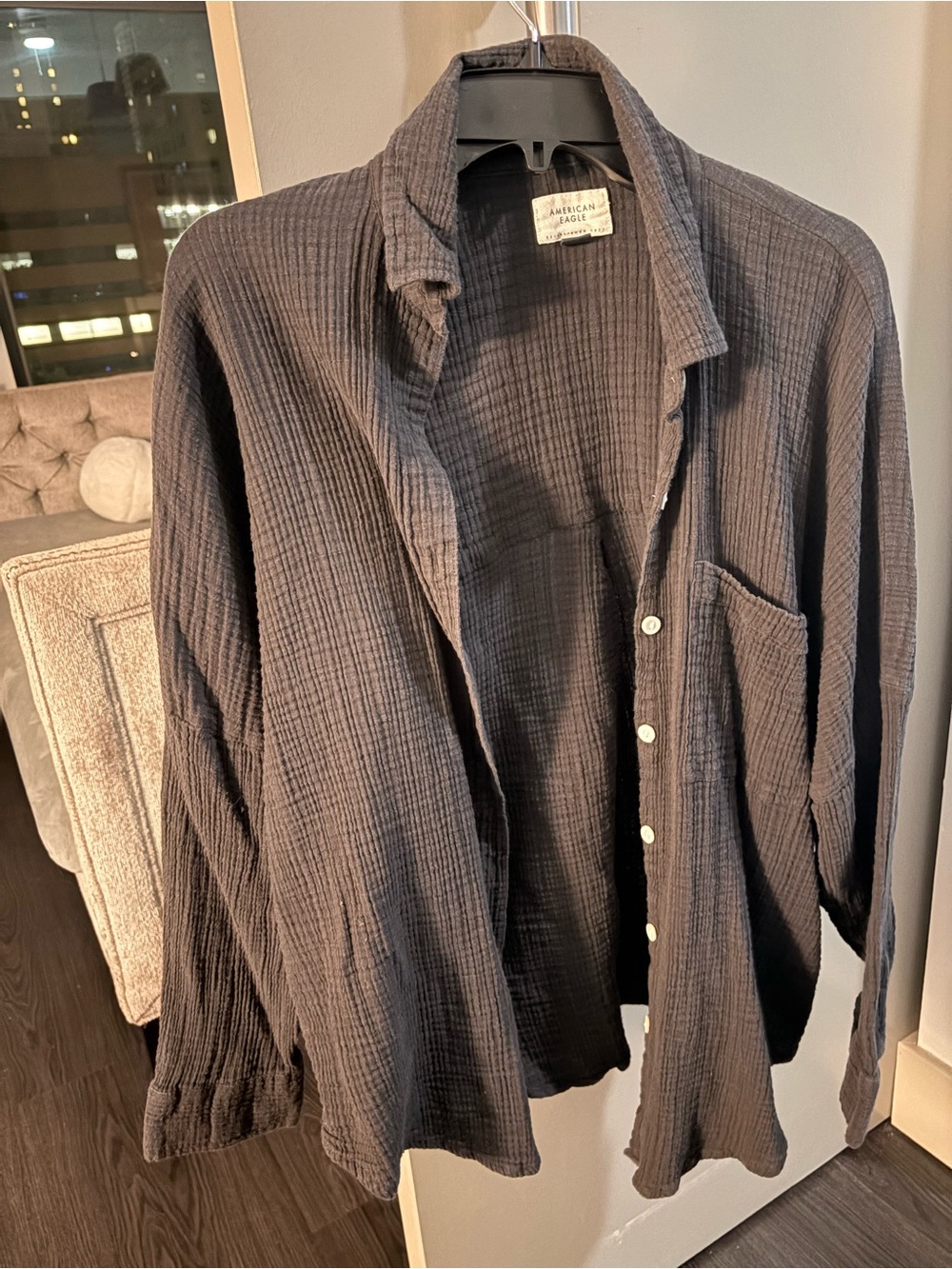 American Eagle Outfitters Cover Up the Day Shirt